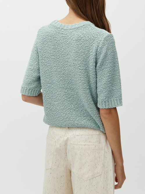 Carla-m linni knit shirt airy blue S