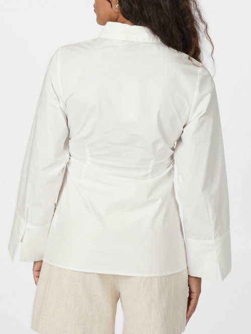 Caroli poplin shirt white 