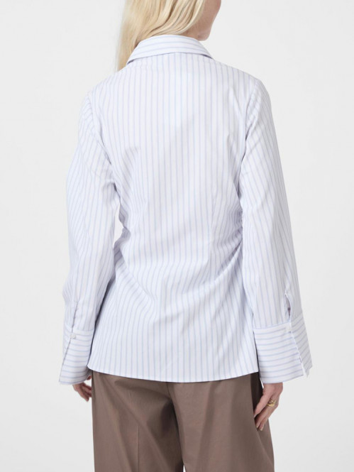 Caroli stripe shirt white 