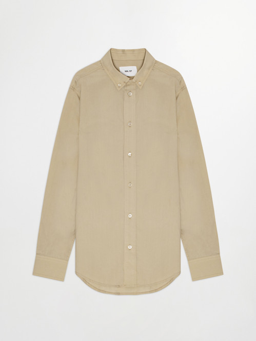 Colby bd supima cotton shirt wht pepper 