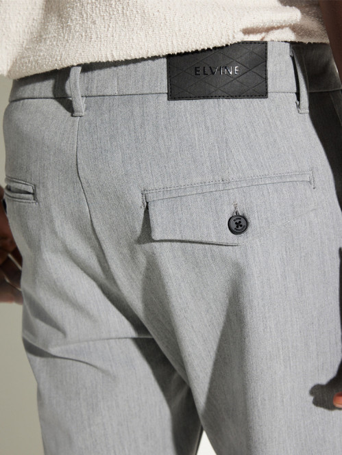 Crimson chino lt grey mel 