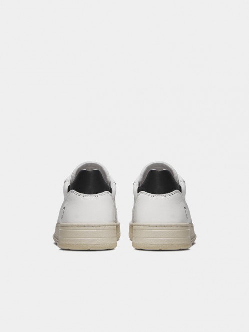 Court mono sneaker white black 