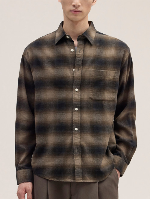 Deon shirt black check 