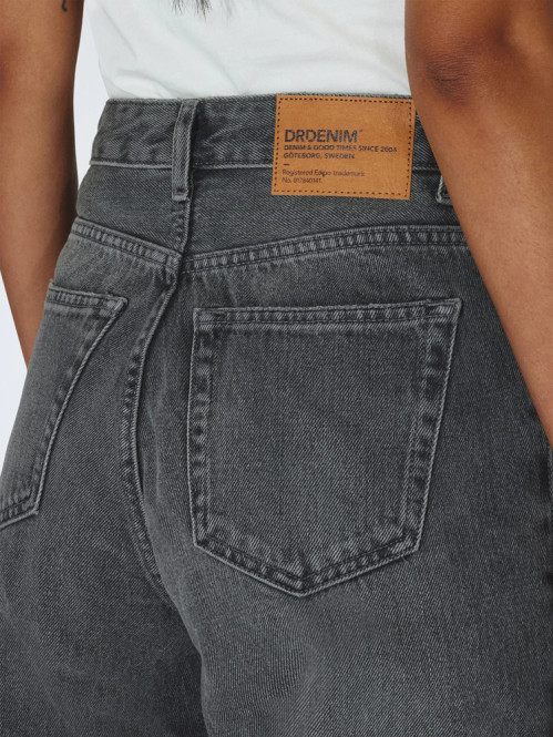 Donna high relaxed jeans mid grey used 