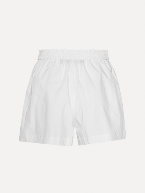 Elasticated shorts bright white 