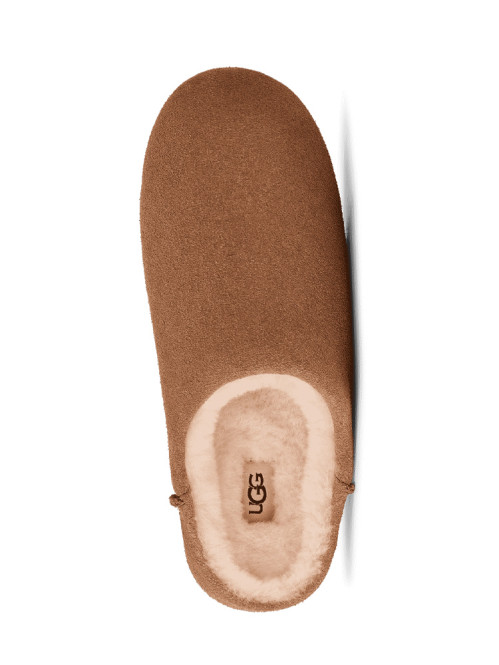Elea slip on clogs chestnut 