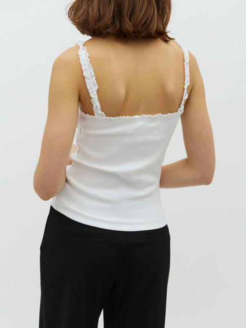 Elinea-m evelyn top white 