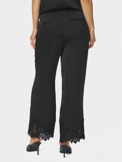 Emery heavy sateen pants black 