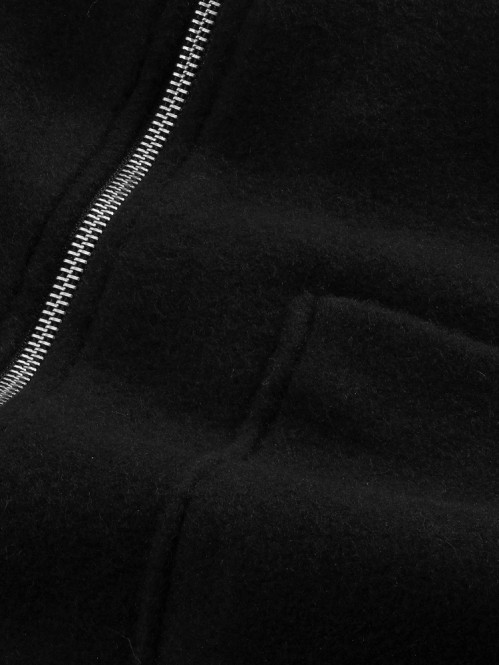 Gael wool jacket black 
