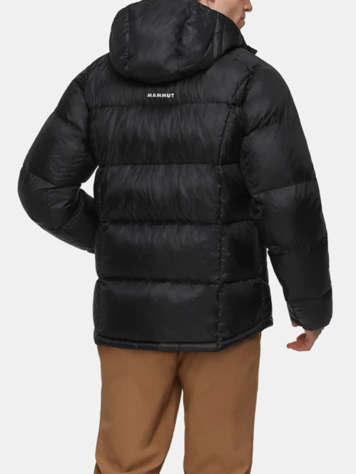 Glacier glow IN hooded jacket men black 