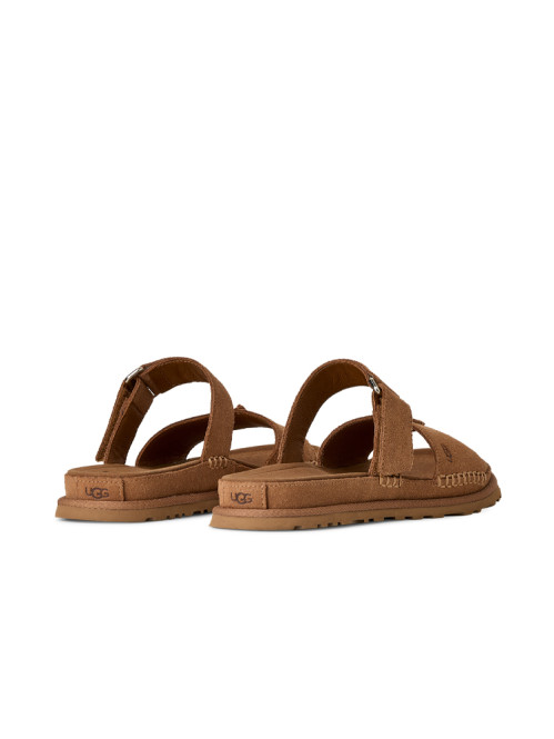 W goldengaze slide sandals chestnut 