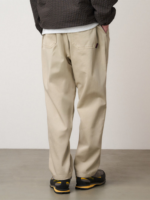 Loose tapered pant sand pigment 
