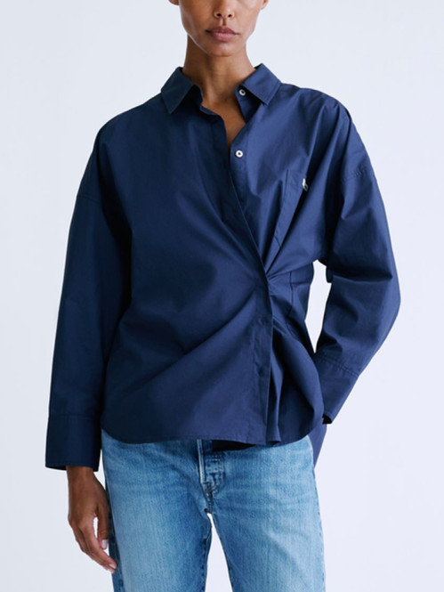 Hailey coverups shirt dark blue S