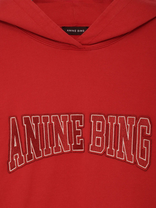 Harvey hoodie tango red 
