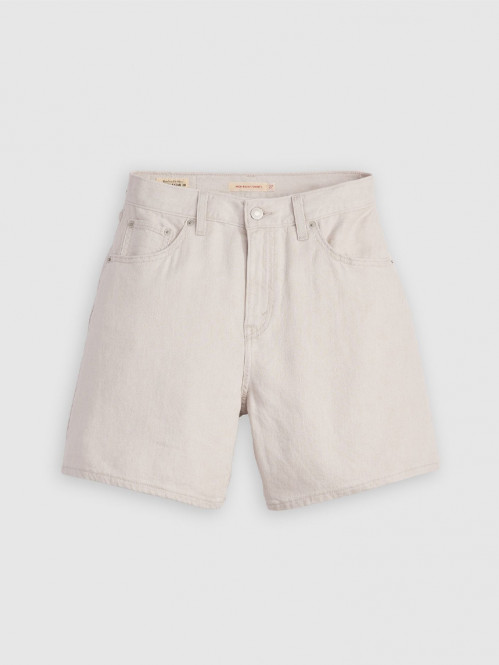 High rise baggy short crystal grey 27
