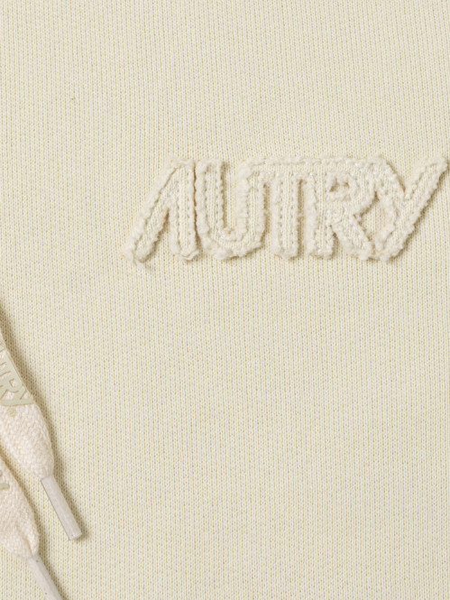 Hoodie main man jersey cream 