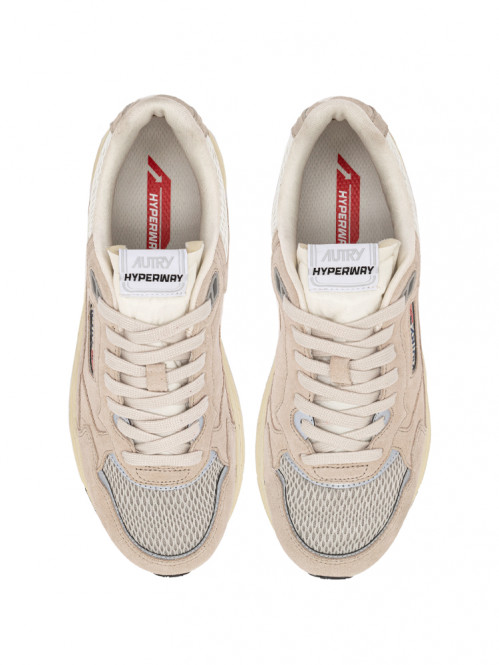 Hyperway low wmns sneaker sand silver 