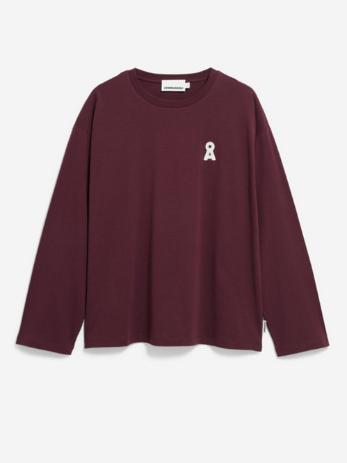 Iconic a fietaa longsleeve dk cranberry 