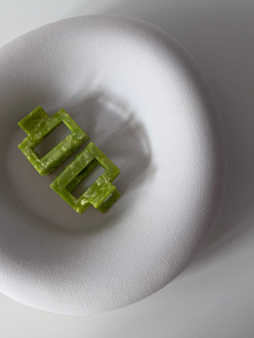 Josefin clip lime green 