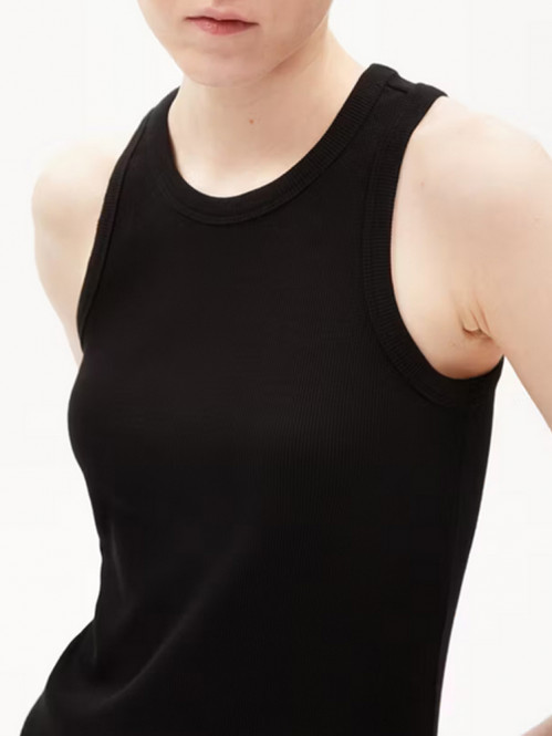 Kanitaa rib tanktop black 