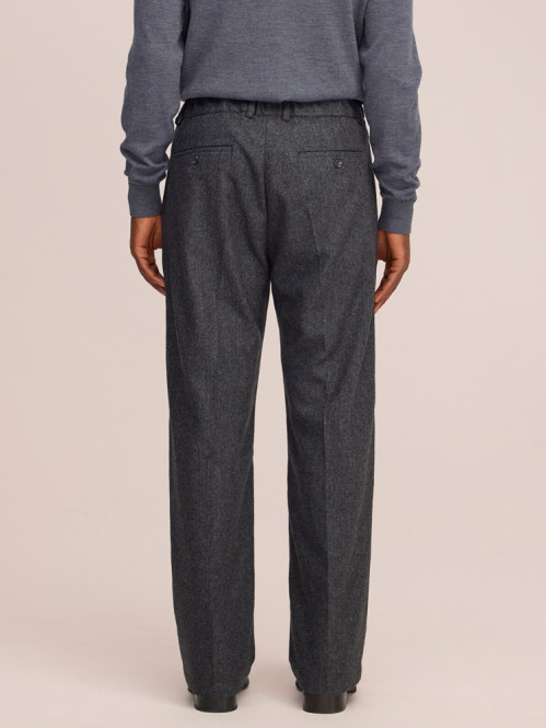 Kay pant dk grey mel 