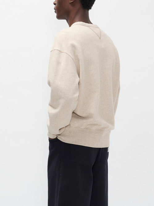 Kulhuse cotton linen loopback sweatshirt natural 