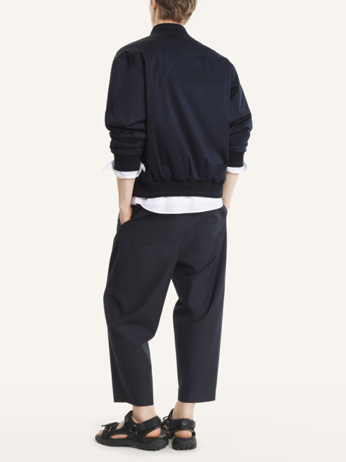 Light teddy blouson classic navy 