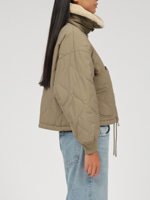 Linda bomber jacket faded olive 