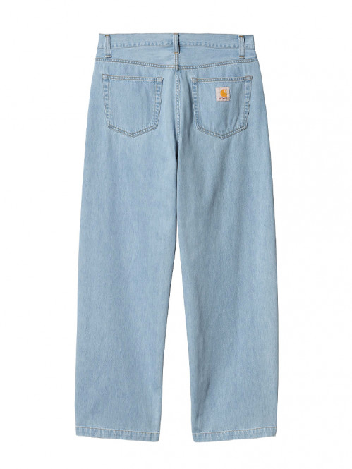 Lucas pant cotton denim blue bleached 