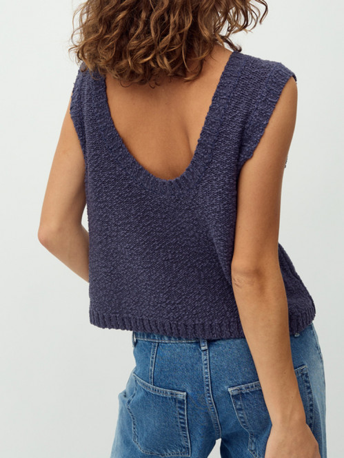 Merae-m linni top vint. indigo XS