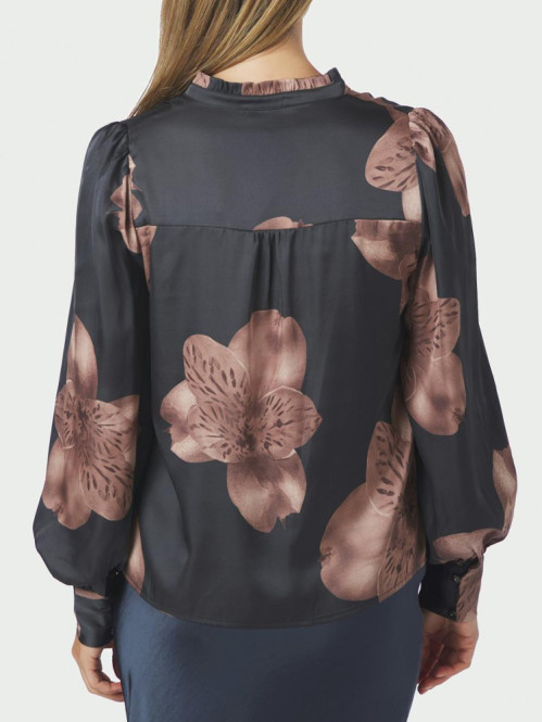 Massima misty orchid blouse midnight 