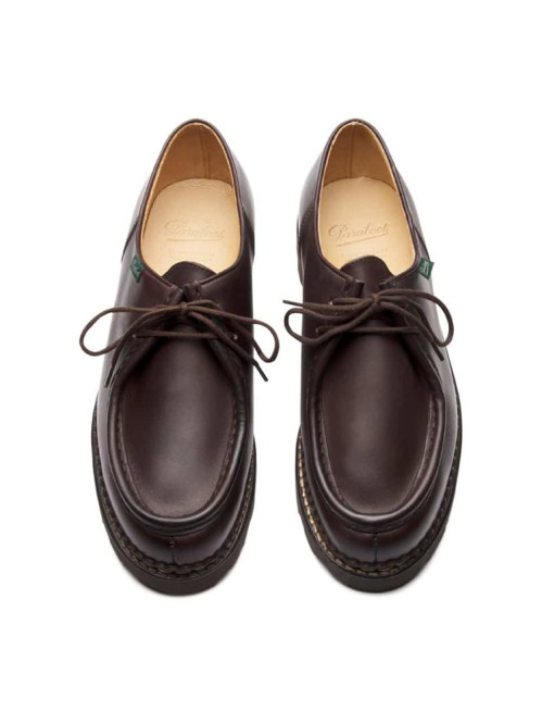 Michael marche shoe marron lisse cafe 