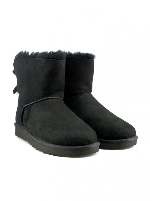 Mini bailey bow boot black 