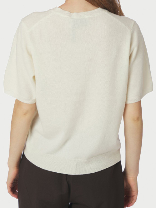 Missy knit tee creme S