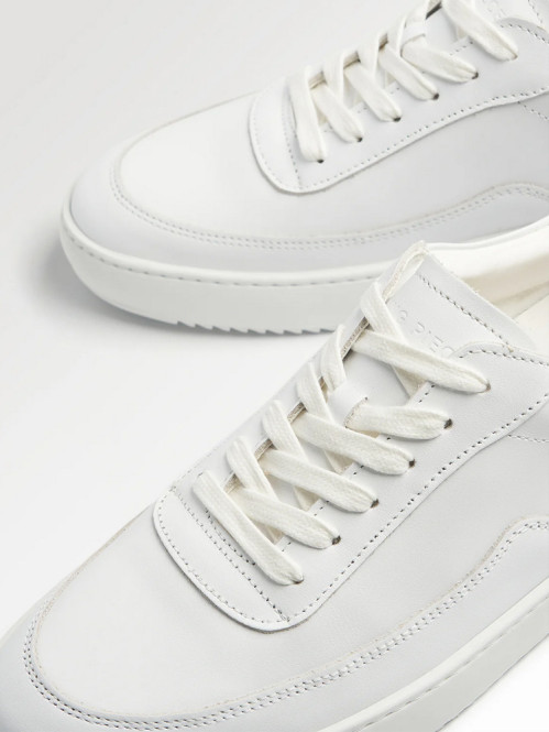 Low mondo 2.0 shoe ripple nappa white 