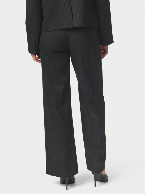 Nathalie slim pinstripe pants dk navy XS