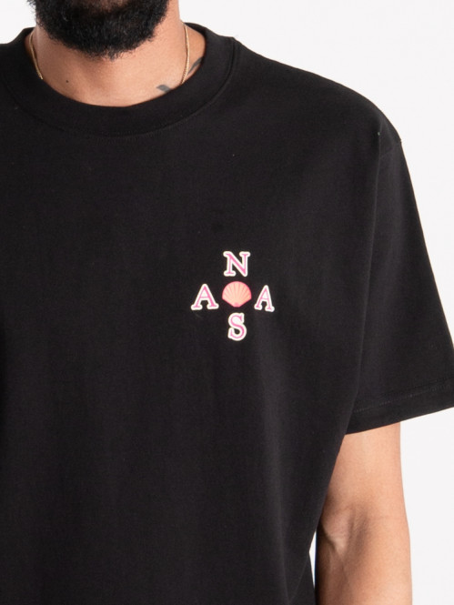 Surfboard t-shirt black 