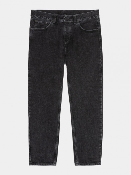 Newel pant black stone washed 