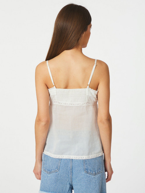 Nimissa s voile top white 