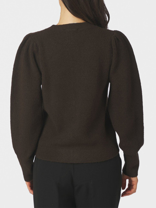 Nuna knit cardigan brown 