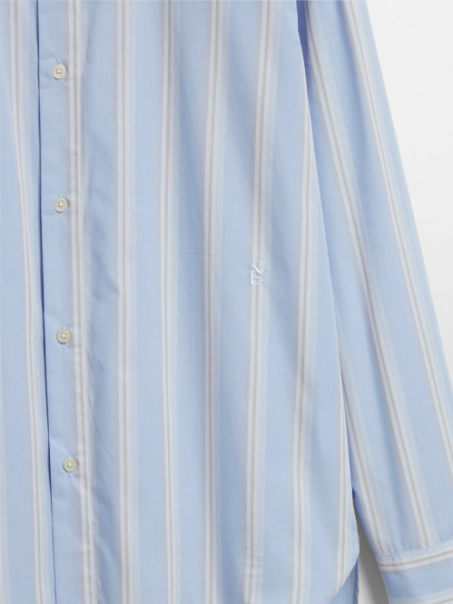 Ossian shirt blue stripe 