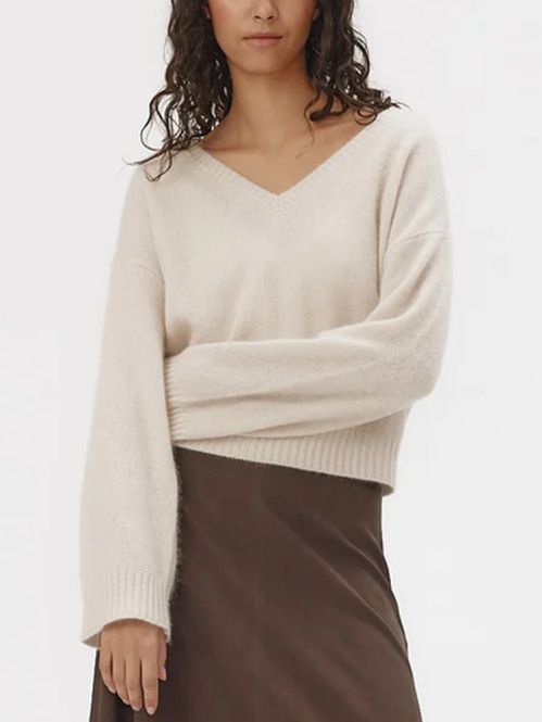 Paige pullover oatmeal 