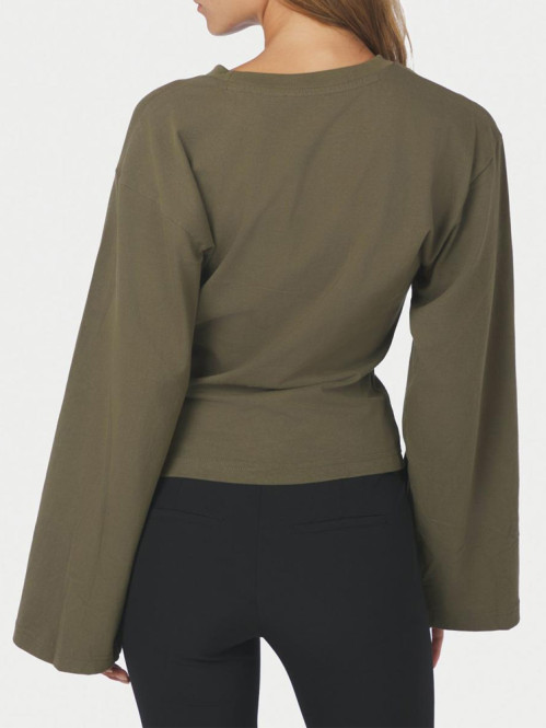 Paska boxy long tee army S