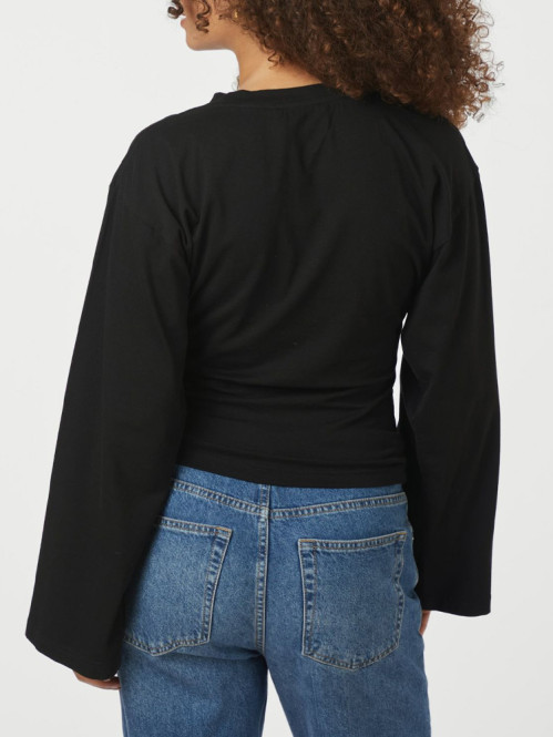 Paska boxy long tee black M