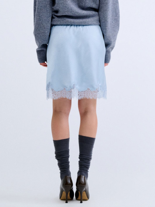 Pine skirt light blue 