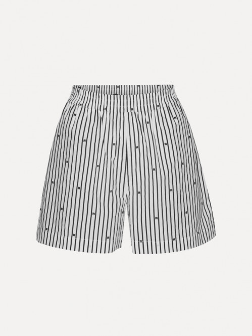 Poplin shorts black comb Poplin shorts black comb 