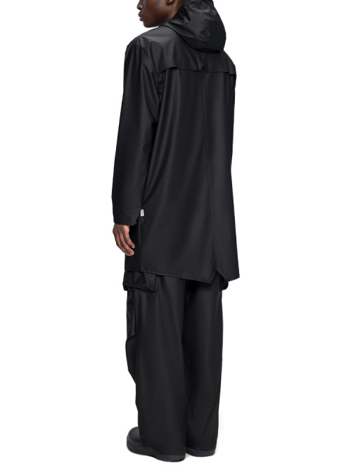 Long rain jacket black 