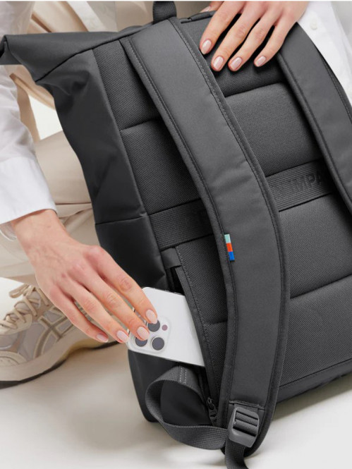 Rolltop easy backpack shark 
