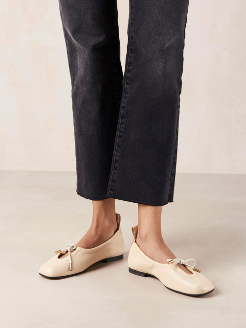 Rosalind ballerinas cream 
