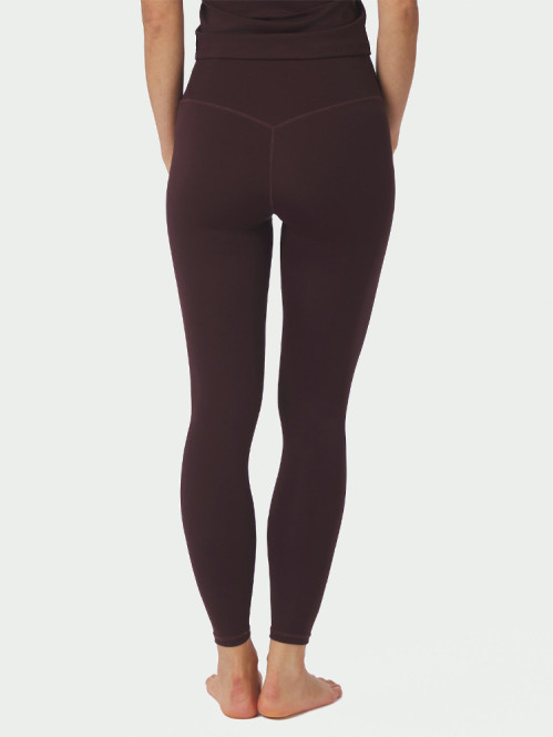 Sabina wrap leggings burgundy 